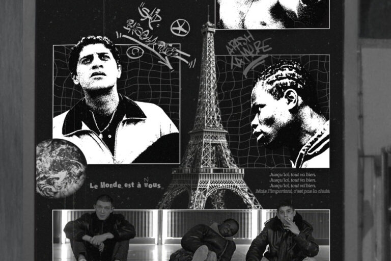 Brutalism poster – La Haine movie